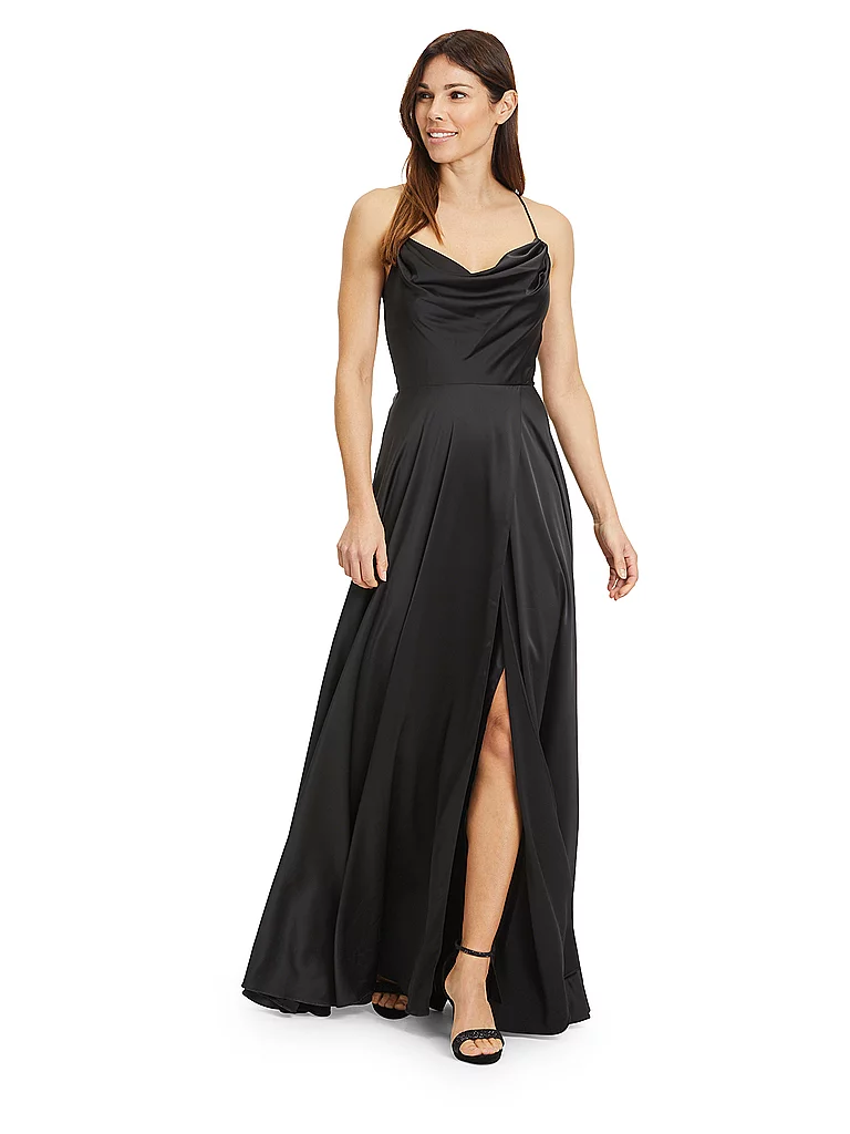 Vera Mont Abendkleid Schwarz 36 2